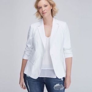 LANE BRYANT The Modernist Collection white blazer